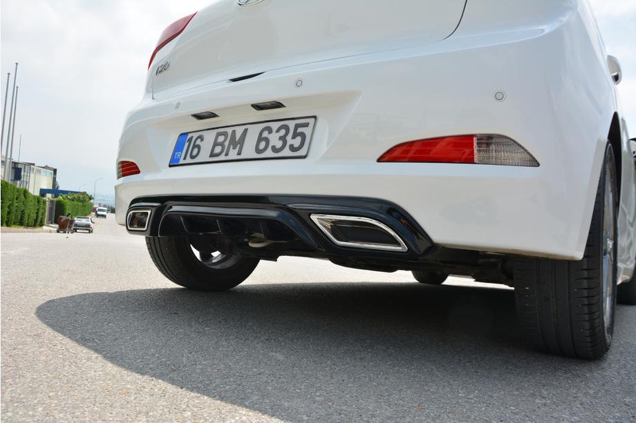 Hyundai I-20 2014-2020 Extensie spate Meliset (grund pentru vopsire) Foto 2