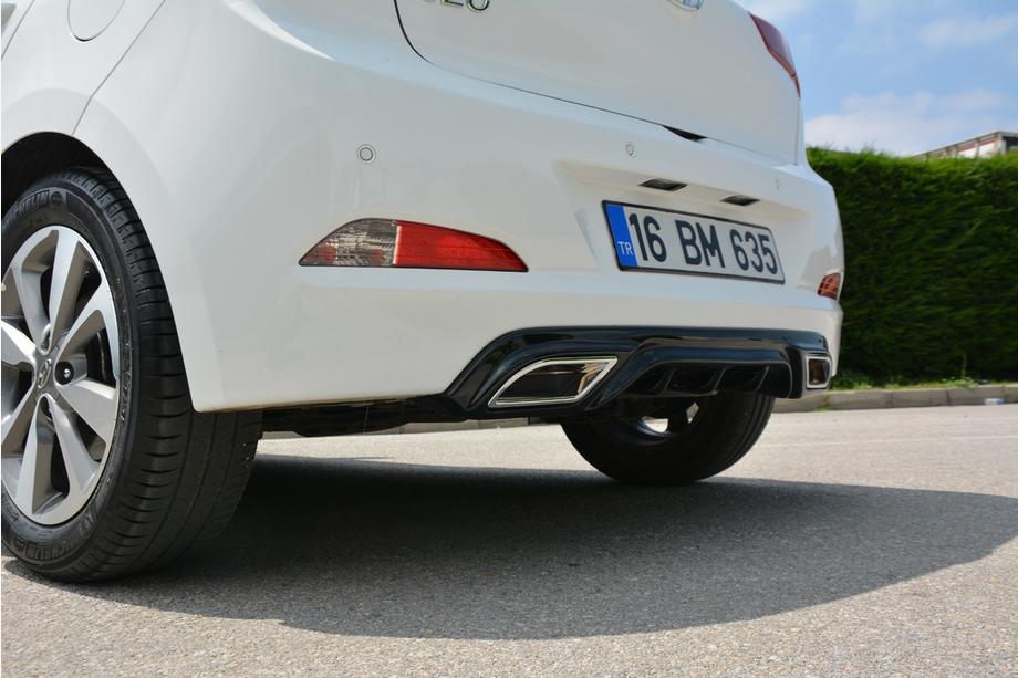 Hyundai I-20 2014-2020 Extensie spate Meliset (grund pentru vopsire) Foto 3