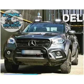 Spoiler parbriz (Ochi de vultur, vopsibil) Mercedes X class 2017-2020 foto 3