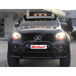 Spoiler parbriz (V3, vopsibil) Mercedes X class 2017-2020 foto 1