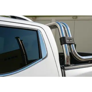 Capace stalpi spate inox (2 buc) foto 1