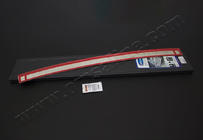 Nissan Pulsar 2014- Protectie bara spate inox foto 2