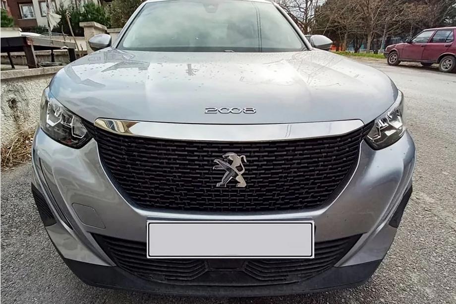 Peugeot 2008 2019- Ornament capota (1 buc, inox) Foto 1