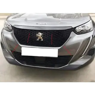 Rame grila (3 buc, inox) Peugeot 2008 2019- foto 1