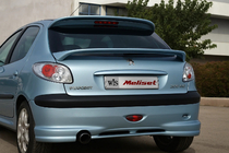 Peugeot 206 1998-2024 Spoiler inferior Meliset (grunduit pentru vopsire) foto 1