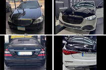 Mercedes S-class W221 2005-2013 Kit de facelift pentru W223 Maybach foto 3