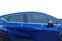 Renault Captur 2019- Ornamente Geamuri Inox (8 buc) foto 1