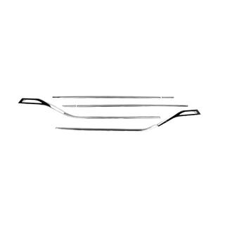 Ornamente Geamuri Inox (8 buc) Renault Captur 2019- foto 3