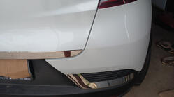 Renault Captur 2019- Ornament portbagaj inox foto 5