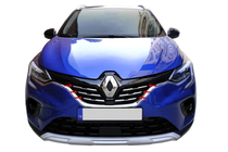 Renault Captur 2019- Capace grila cromate (6 buc, inox) foto 3