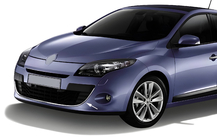 Renault Megane III 2009-2016 Protectie bara fata 2013-2016 (HB, inox) foto 1