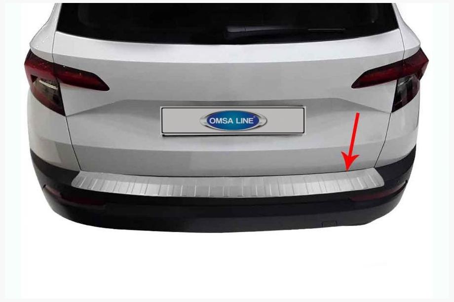Skoda Karoq 2018- Protectie bara spate OmsaLine inox Image