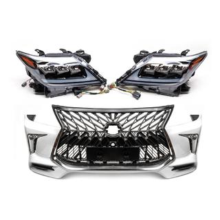 Kit mini facelift de la model 2008-2015 la TRD Sport (bara, faruri) Lexus LX570/450d 2008-2022 foto 4