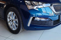 Skoda Scala 2018- Capace cromate pentru proiectoare ceata (2 buc, inox) foto 1