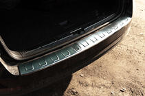Skoda Superb 2015-2024 Protectie bara spate SW Otel Inoxidabil foto 1