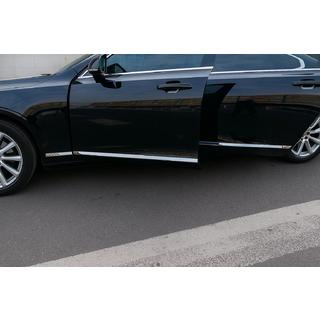 Ornamente Cromate pentru Usi (pentru V90, Otel Inoxidabil) Volvo S90/V90 2016- foto 3