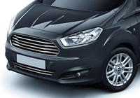 Ford Courier 2014-2023 Capace grila Carmos (2014-2018, 6 buc, inox) foto 1