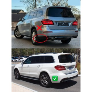 Kit caroserie cu difuzor spate AMG V1 (GLS63) foto 2