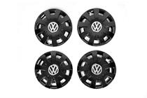 Volkswagen Crafter 2006-2016 Capace roti negre ABS (1 bucata, set 4) foto 2