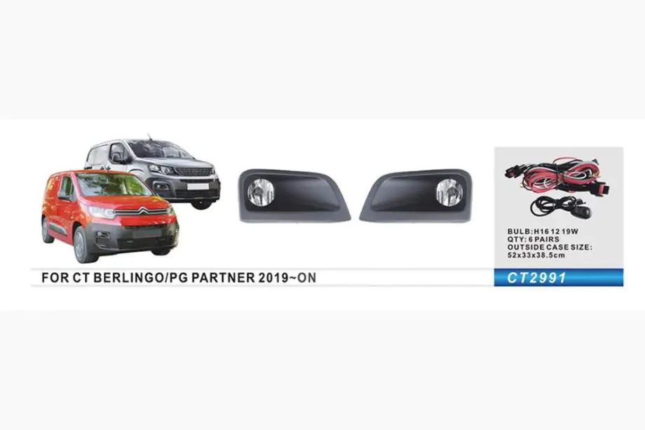 Peugeot Partner/Rifter 2019- Kit Faruri Ceata Image