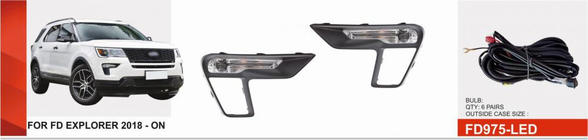 Ford Explorer 2019- Kit Faruri Ceata foto 1