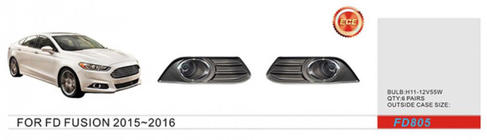 Ford Fusion 2012-2020 Faruri ceata (2012-2017, Halogen) foto 1