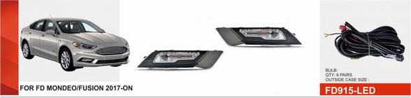 Ford Fusion 2012-2020 Faruri ceata LED (2017+) foto 1