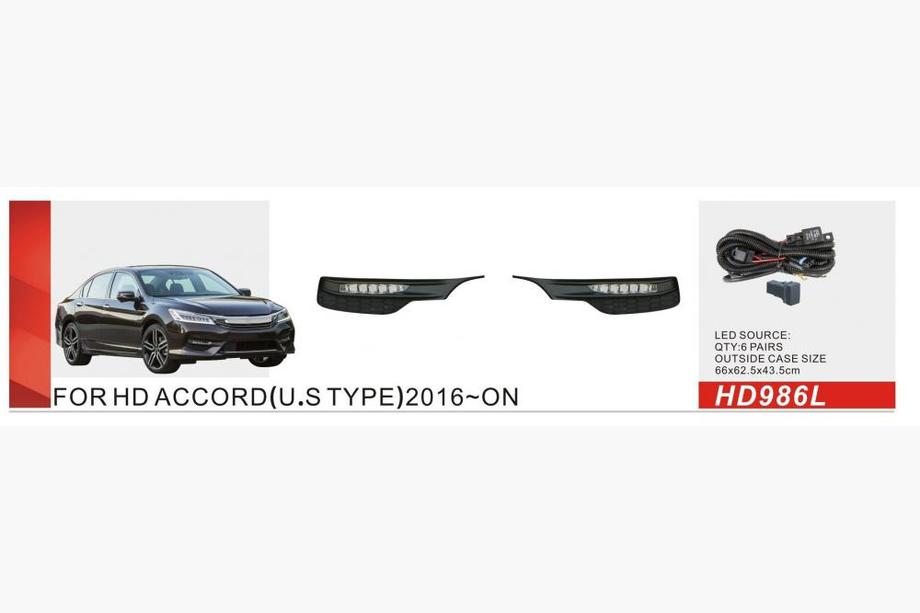 Honda Accord X 2017-2022 Proiectoare ceata tip US (2017-2020, LED) Image