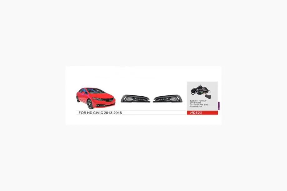 Honda Civic Sedan IX 2011-2016 Proiectoare ceata 2013-2015 (Halogen) Image