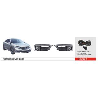 Proiectoare Ceata 2019-2021 (Halogen) Honda Civic Sedan X 2016-2021