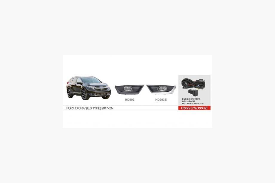 Honda CRV 2017-2022 Proiectoare ceata 2017-2019 tip US (Halogen) Image