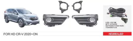 Honda CRV 2017-2022 Faruri Ceata 2019-2022 Tip US (LED V1) foto 1