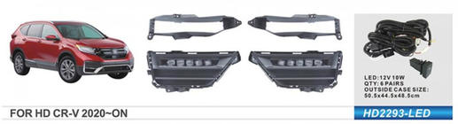 Honda CRV 2017-2022 Faruri Ceata 2019-2022 US-Type (LED V2) foto 1