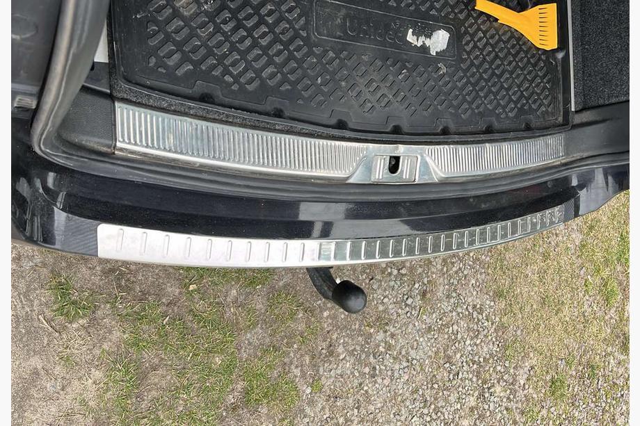 Skoda Octavia II A5 2010-2013 Protectie bara spate Carmos (SD/SW, inox) Foto 2