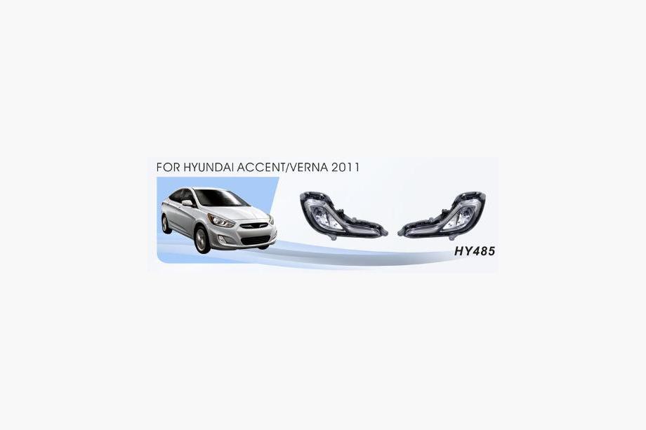 Hyundai Accent 2011-2017 Faruri Ceata (Halogen) Image