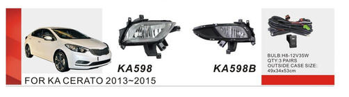 Kia Cerato 3 2013-2018 Proiectoare ceata 2013-2015 (Halogen) foto 1