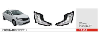 Kia Rio 2012-2017 Proiectoare ceata 2012-2014 (Halogen) foto 1
