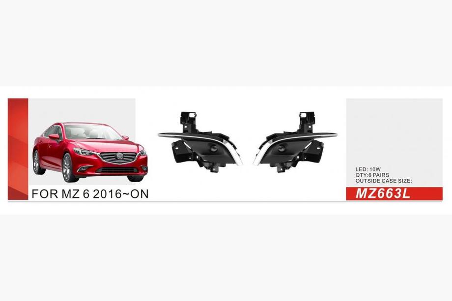 Mazda 6 2012-2024 Faruri ceata LED 2016-2018 (2 buc) Image