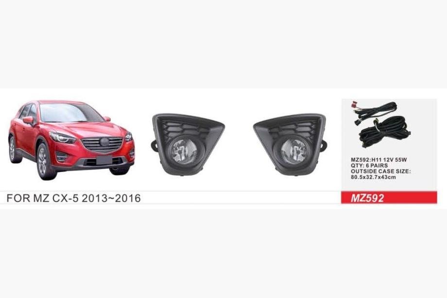 Mazda CX-5 2012-2017 Faruri ceata (2 buc, halogen) Image