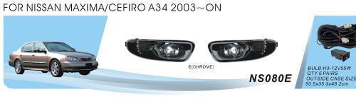 Nissan Maxima 2000-2004 Faruri ceata (2 buc, halogen) foto 1