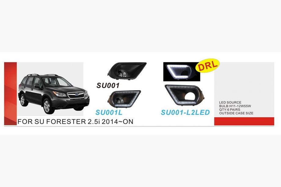 Subaru Forester 2013-2018 Proiectoare Ceata (2 buc, Halogen) Image