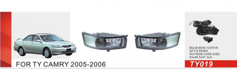 Toyota Camry 2001-2006 Proiectoare Ceata (2 buc, Halogen) foto 1
