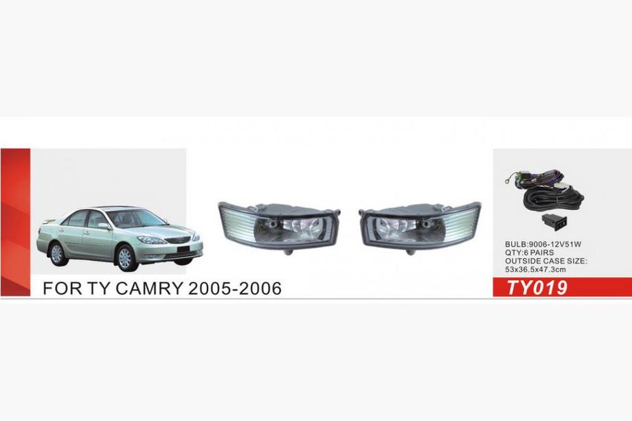 Toyota Camry 2001-2006 Proiectoare Ceata (2 buc, Halogen) Image