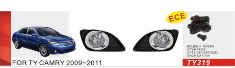 Toyota Camry 2006-2011 Proiectoare ceata 2009-2011 (2 buc, halogen) foto 1