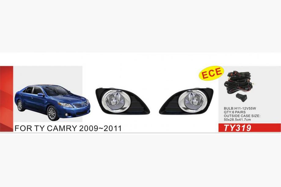 Toyota Camry 2006-2011 Proiectoare ceata 2009-2011 (2 buc, halogen) Image