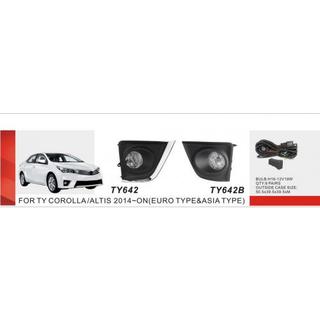 Proiectoare ceata 2013-2016 (2 buc, Halogen) Toyota Corolla 2013-2019 foto 2