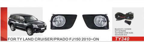 Toyota Land Cruiser Prado 150 2009-2023 Proiectoare Ceata 2010-2013 (2 buc, Halogen) foto 1