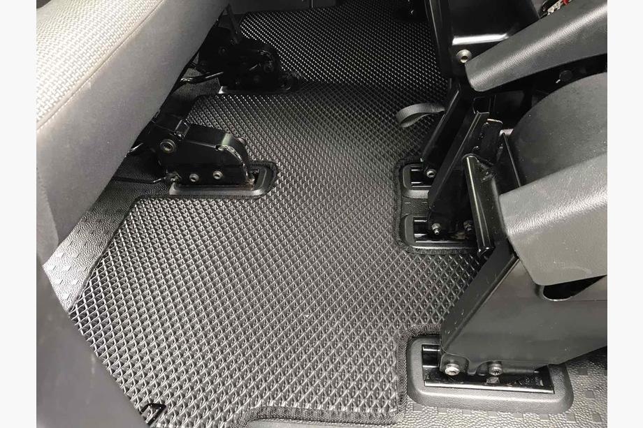 Volkswagen T5 2010-2015 Covorase EVA V2 (Baza lunga, set complet interior, negre) Image