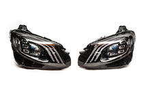 Mercedes E-class W213 2016-2023 Faruri fata Maybach (2016-2020, 2 buc, LED) foto 4