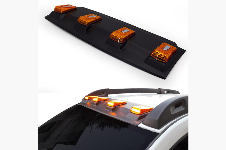 Renault Duster 2018-2024 Viziera parbriz V2 (LED) Image